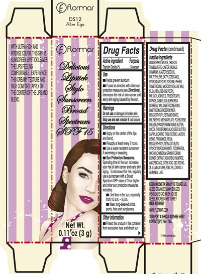 Flormar Delicious Lipstick Sytlo Ds12 (Flormar Delicious Lipstick Sytlo Ds12)